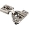 Hardware Resources 105 Degree 1/2" Economical Standard Duty Self-close Compact Hinge with 8 mm Dowels 3390-2-000 - alternate 2